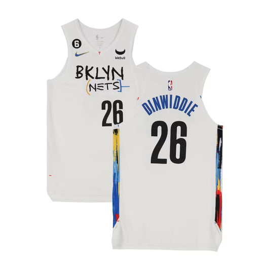 NBA Spencer Dinwiddie Brooklyn Nets 26 Jersey