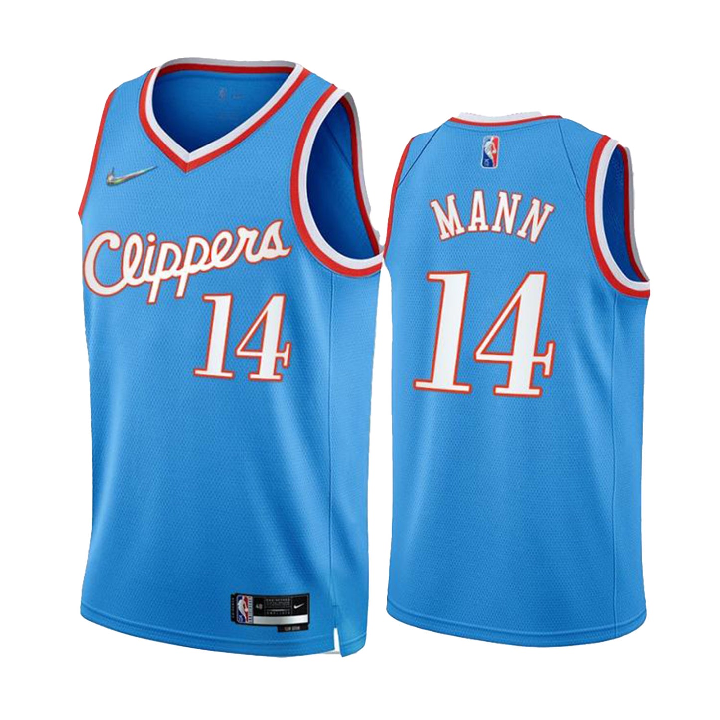 NBA Terance Mann Los Angeles Clippers 14 Jersey