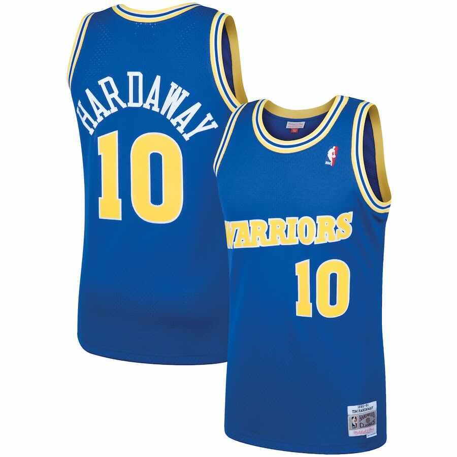 NBA Tim Hardaway Golden State Warriors 10 Jersey