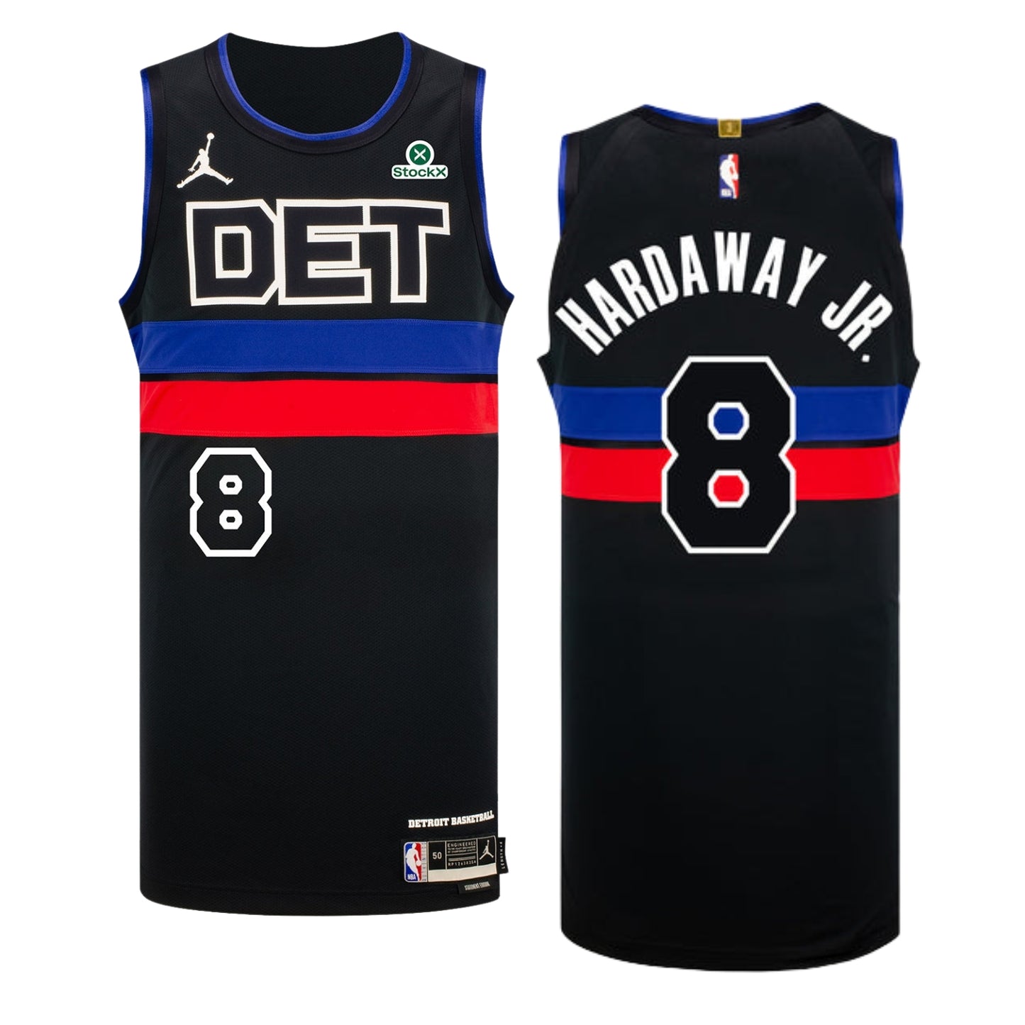 NBA Tim Hardaway Jr. Detroit Pistons 8 Jersey