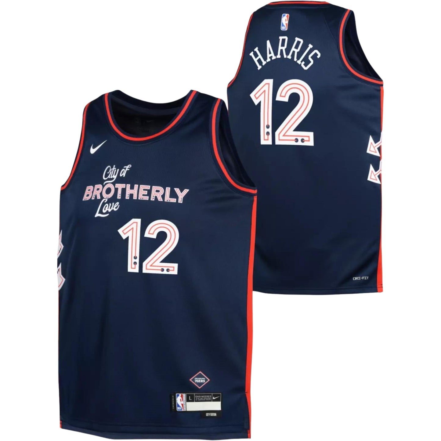 NBA Tobias Harris Philadelphia 76ers 12 Jersey