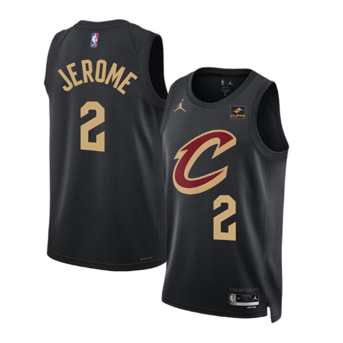 NBA Ty Jerome Cleveland Cavaliers 2 Jersey