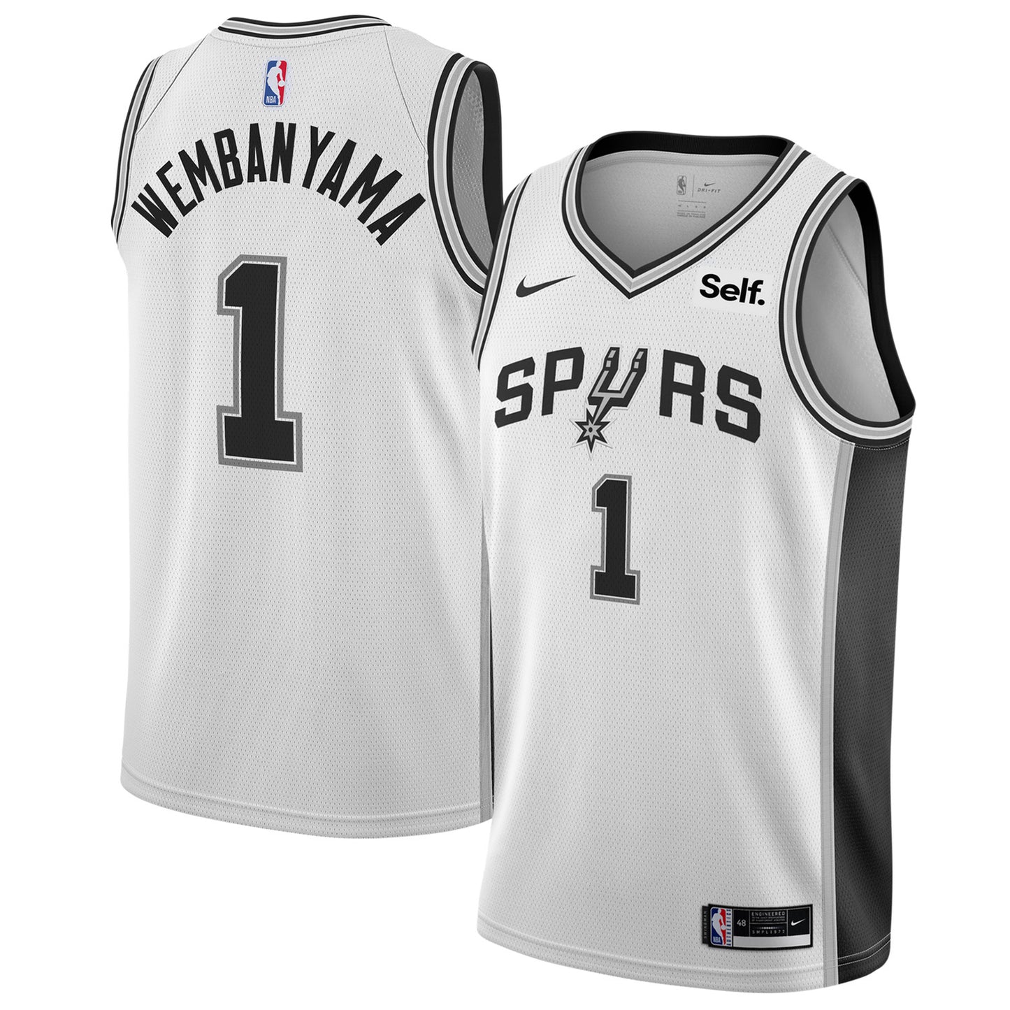 NBA Victor Wembanyama San Antonio Spurs 1 Jersey