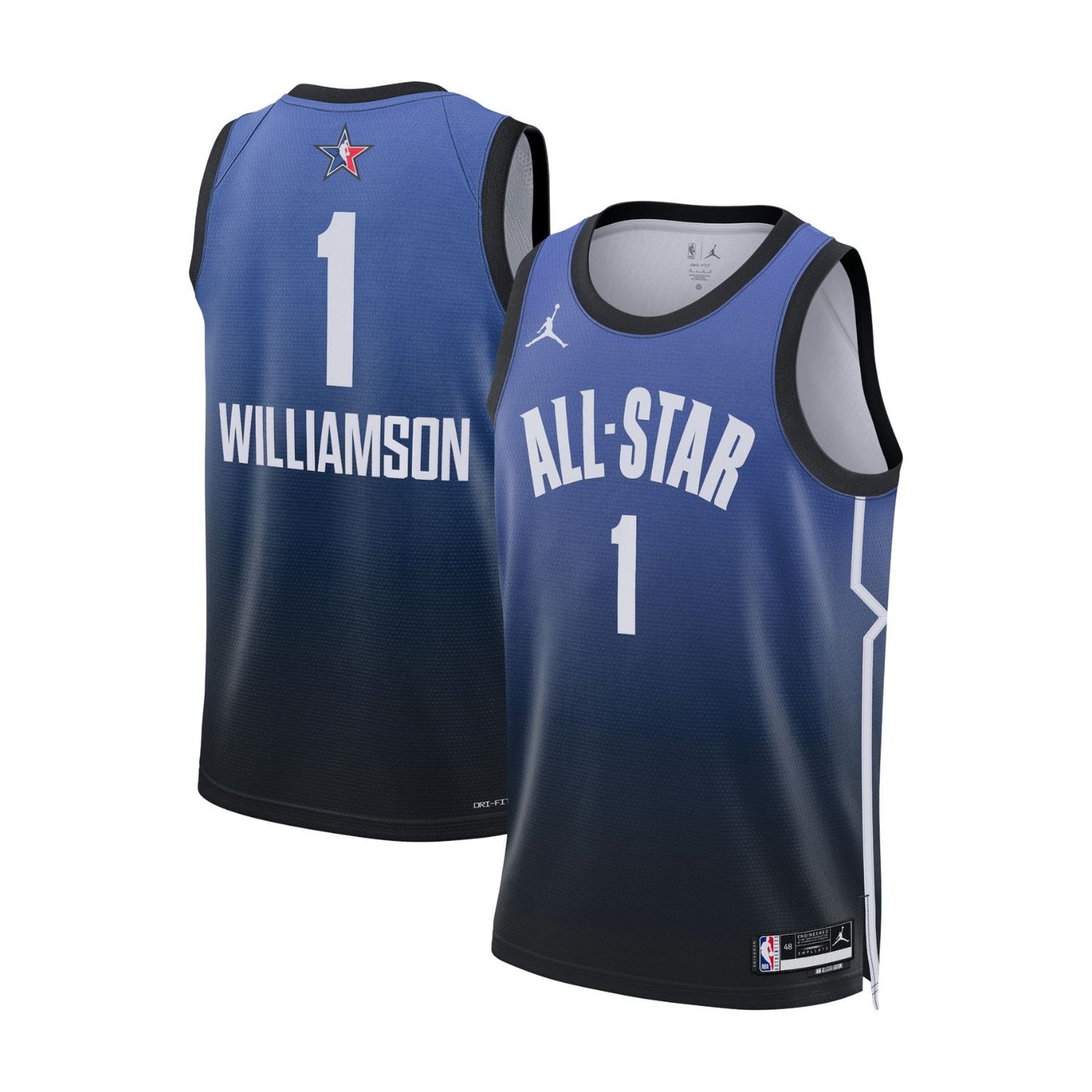 NBA Zion Williamson All Star 1 Jersey