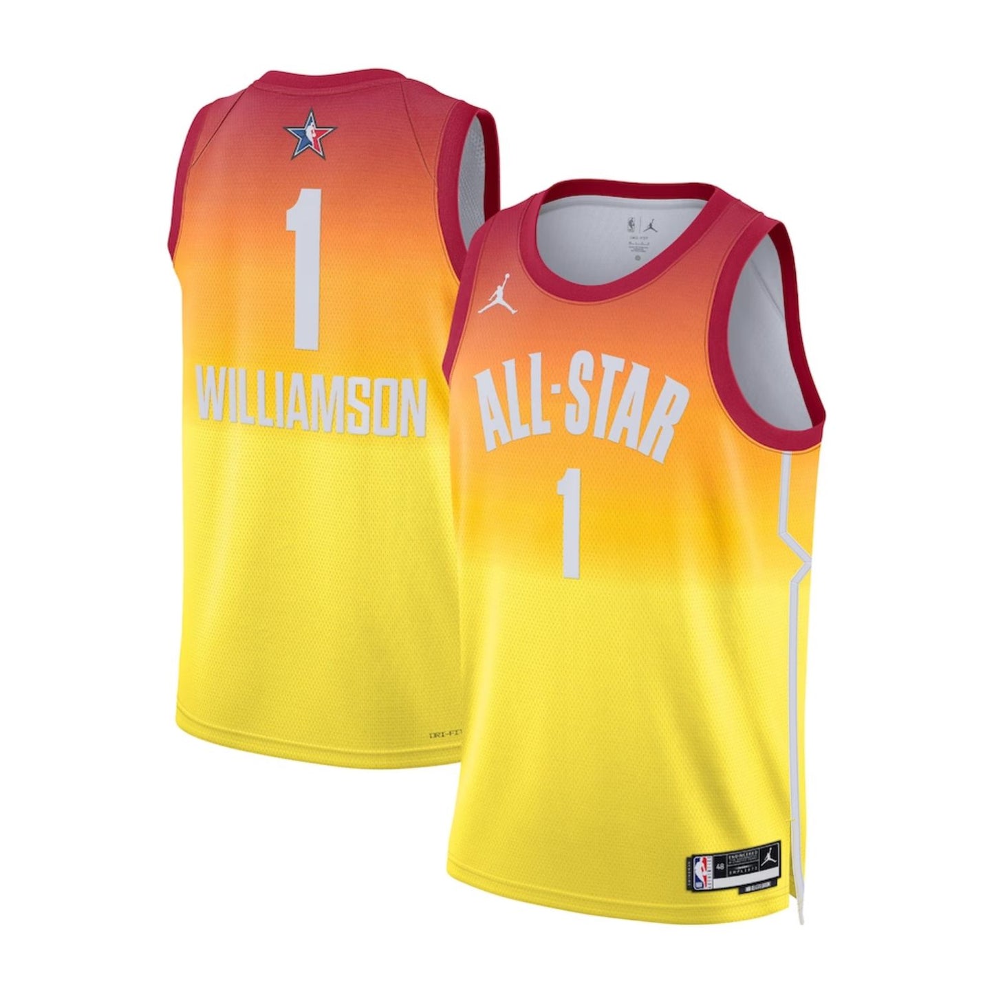 NBA Zion Williamson All Star 1 Jersey