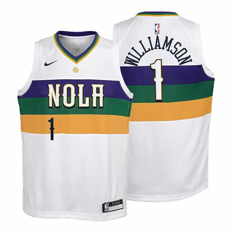 NBA Zion Williamson New Orleans Pelicans 1 Jersey