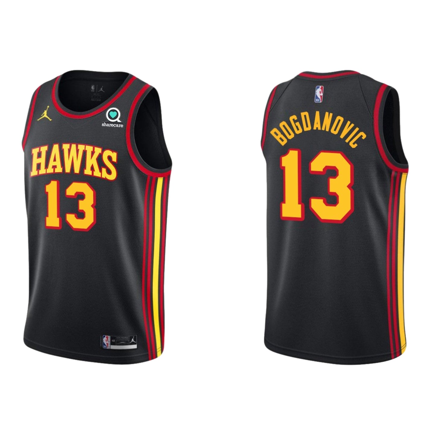 NBA Bogdan Bogdanovic Atlanta Hawks 13 Jersey