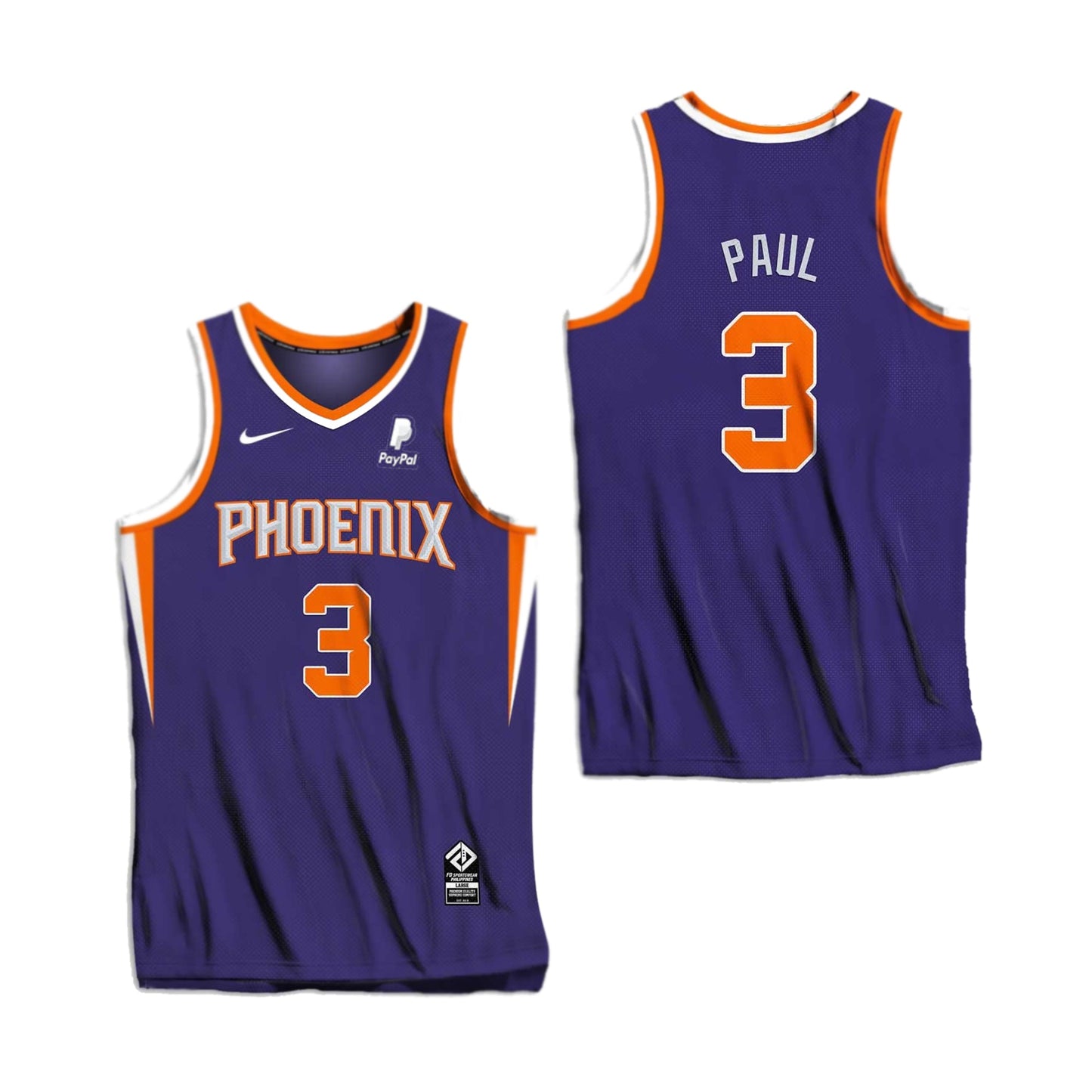 NBA Chris Paul Phoenix Suns 3 Jersey