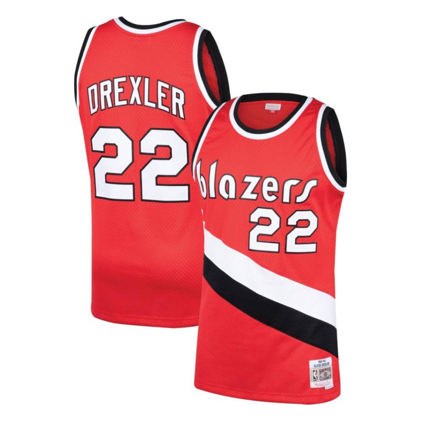 NBA Clyde Drexler Portland Trailblazers 22 Retro Jersey