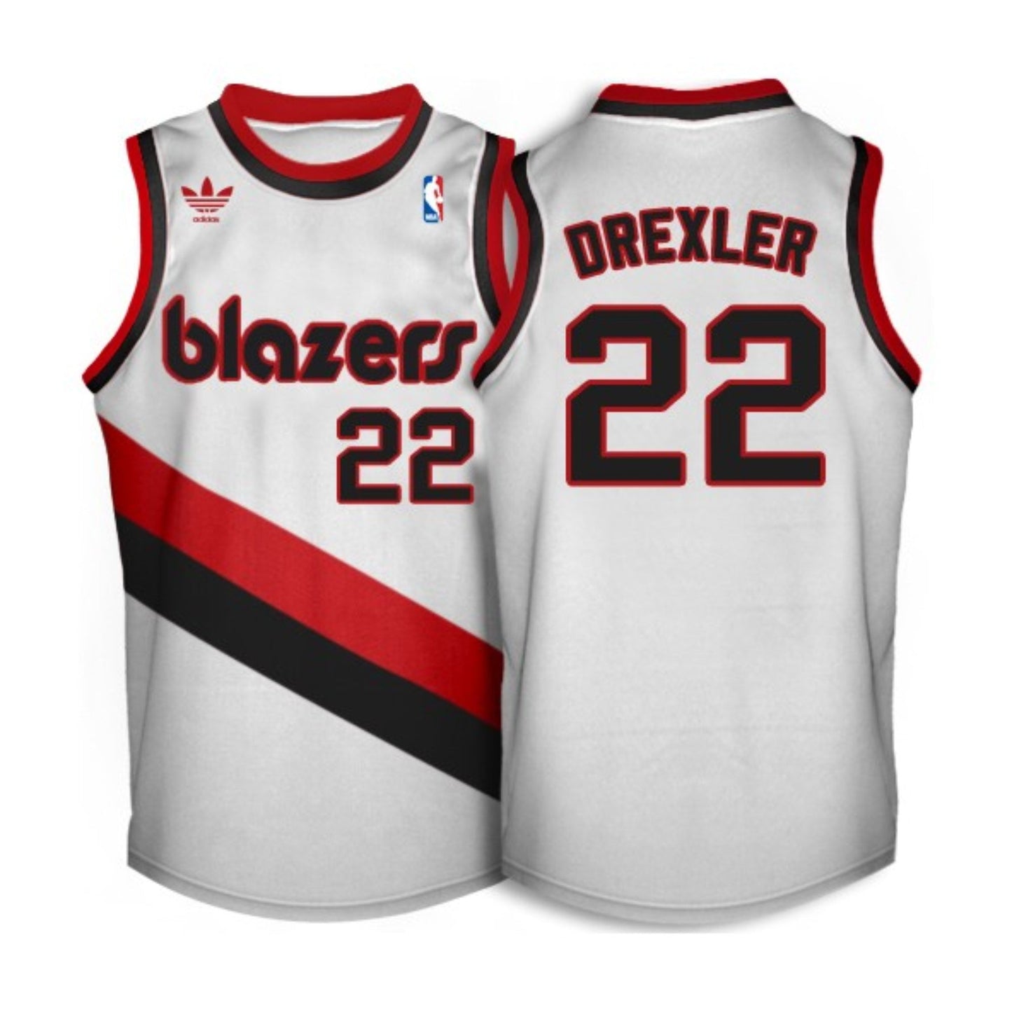 NBA Clyde Drexler Portland Trailblazers 22 Retro Jersey