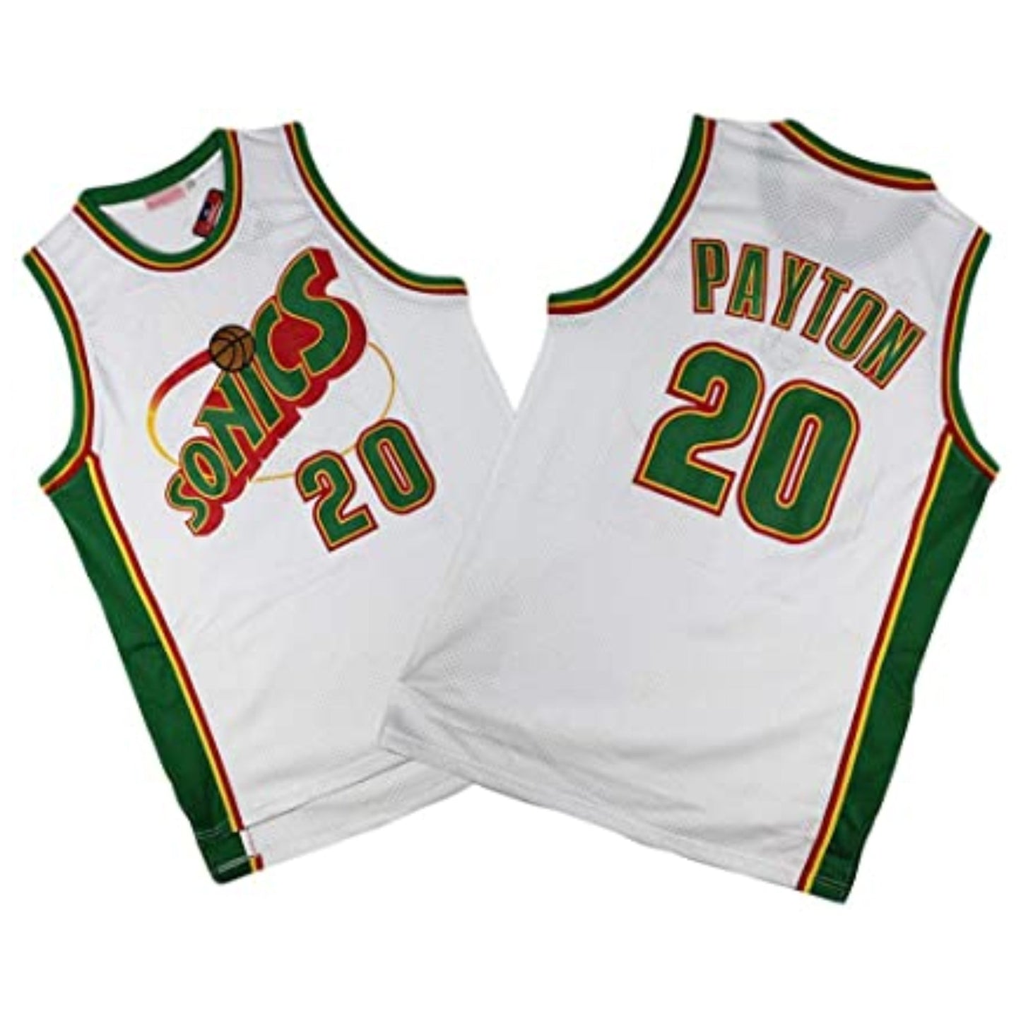 NBA Gary Payton Seattle Super Sonics 20 Retro Jersey