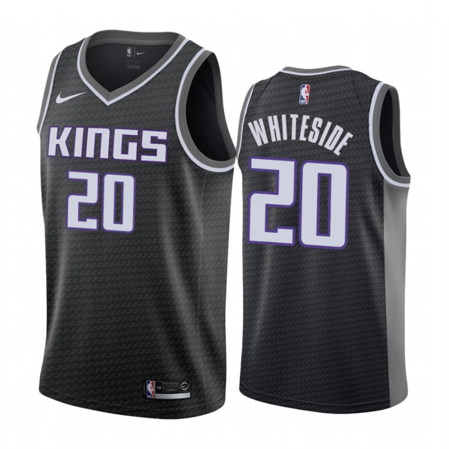 NBA Hassan Whiteside Sacramento Kings 20 Jersey