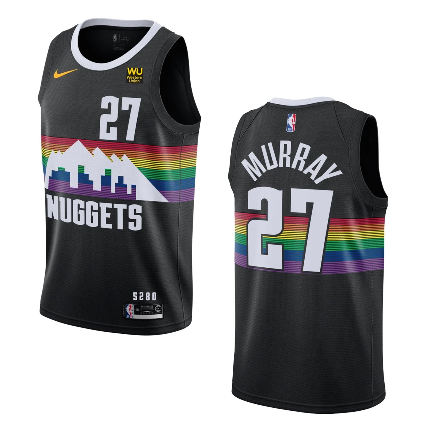 NBA Jamal Murray Denver Nuggets 27 Jersey