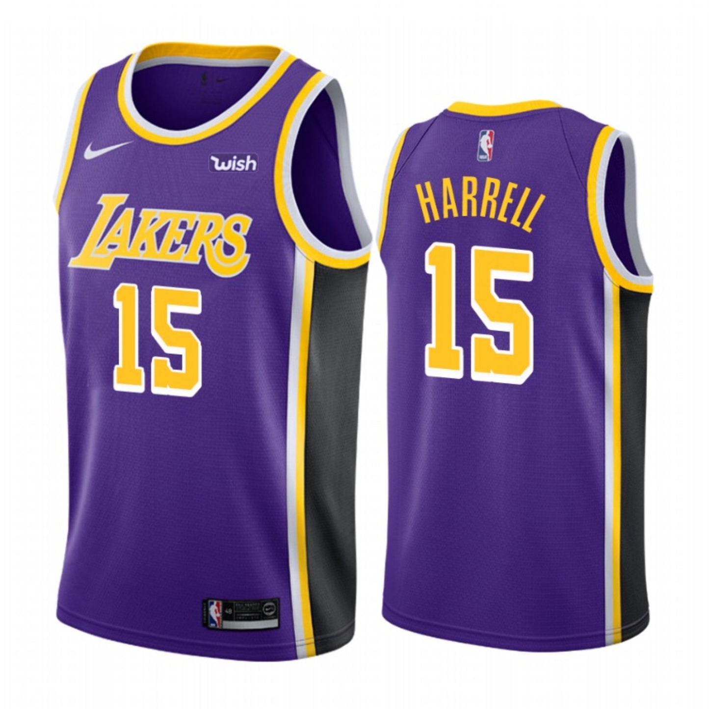 NBA Montrezl Harrell Los Angeles Lakers 15 Jersey