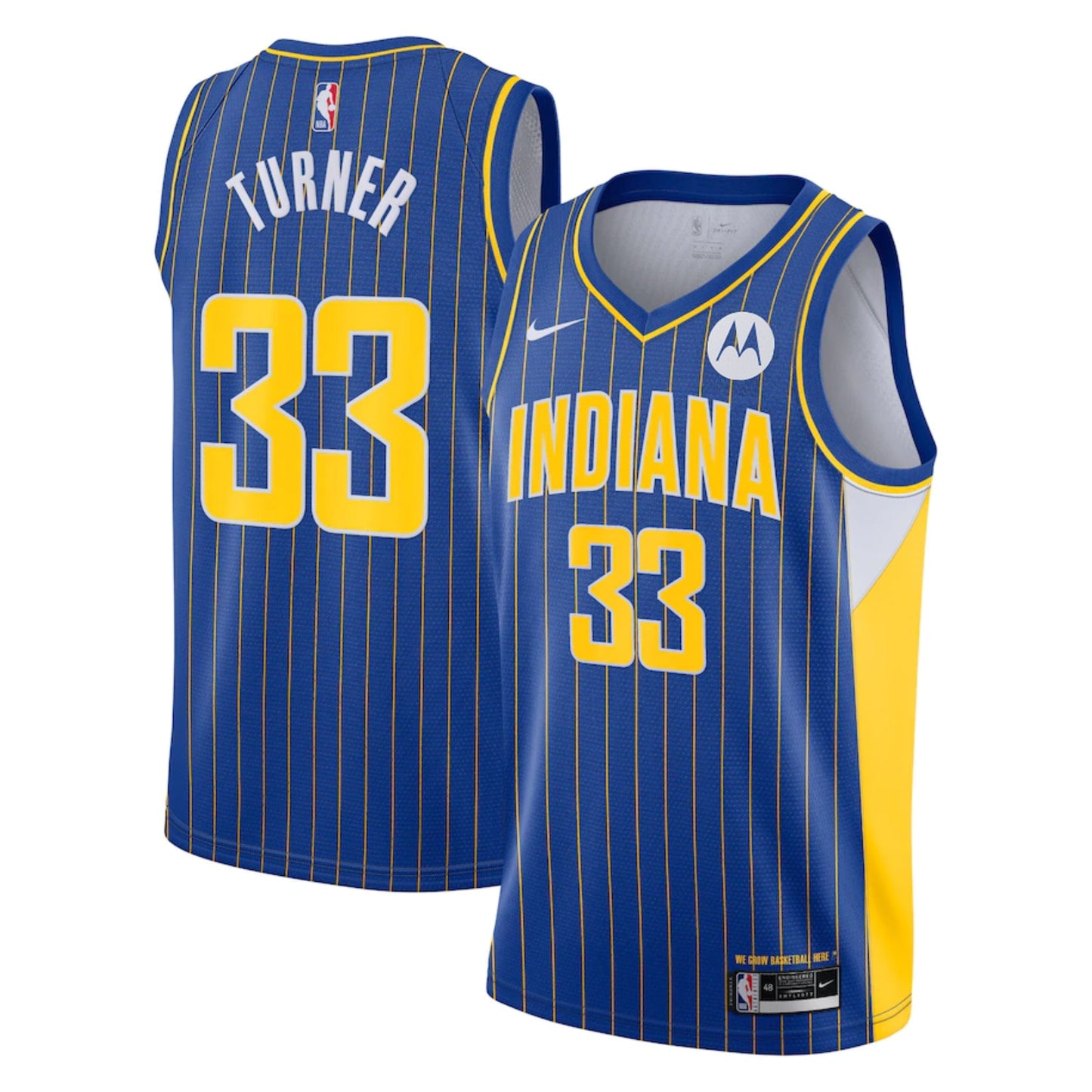 NBA Myles Turner Indiana Pacers 33 Jersey