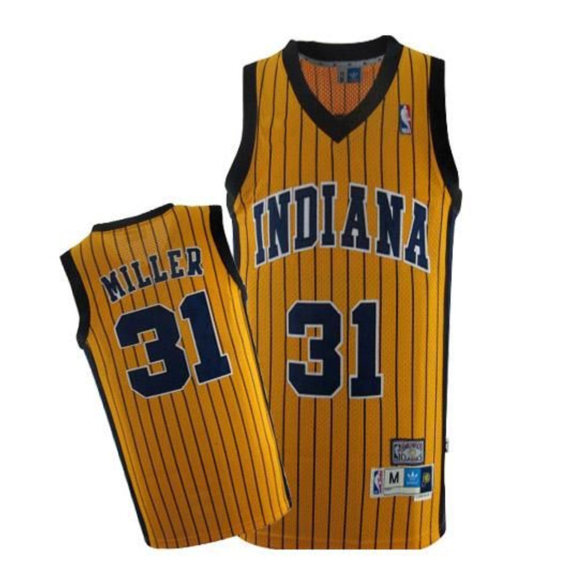 NBA Reggie Miller Indiana Pacers 31 Retro Jersey The Jersey King