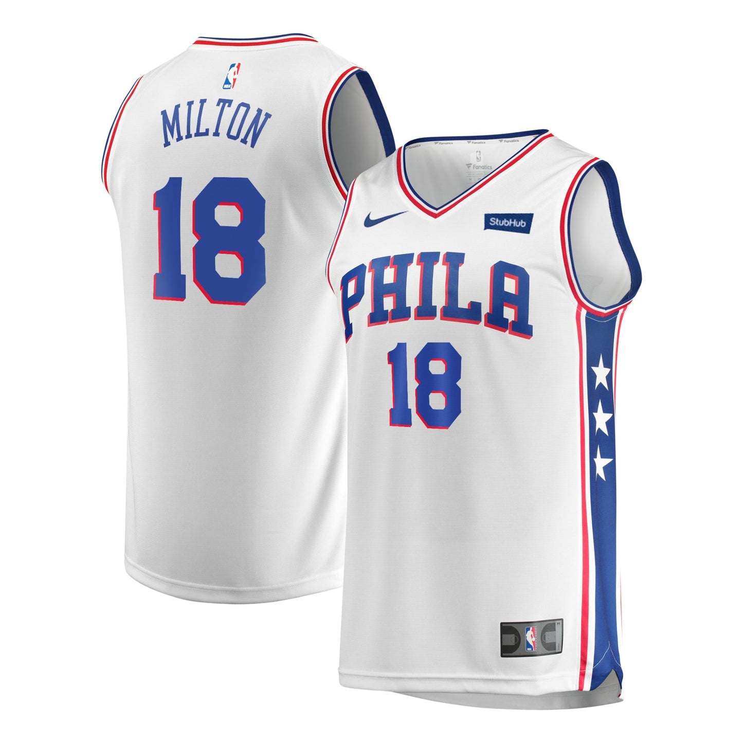 NBA Shake Milton Philadelphia 76ers 18 Jersey