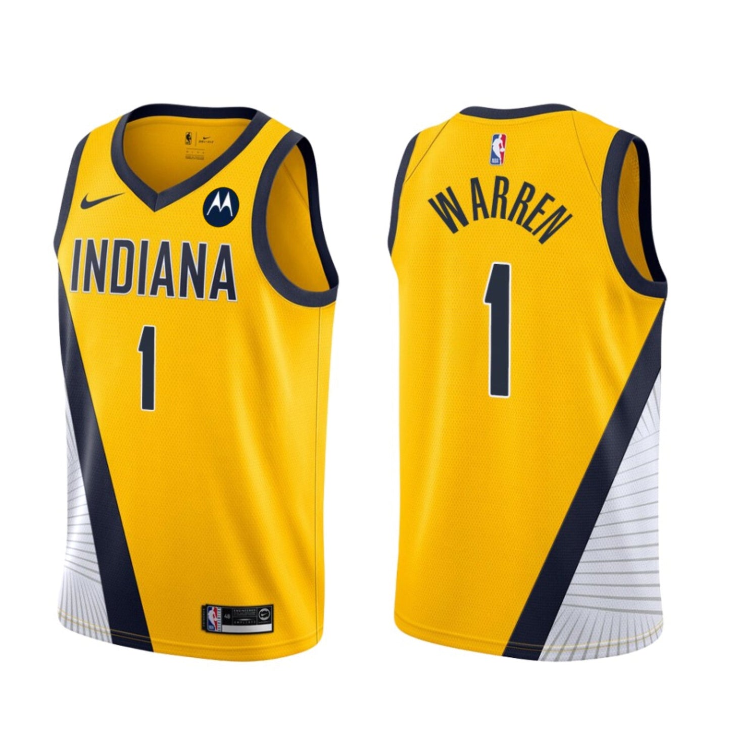 NBA T.J Warren Indiana Pacers 1 Jersey