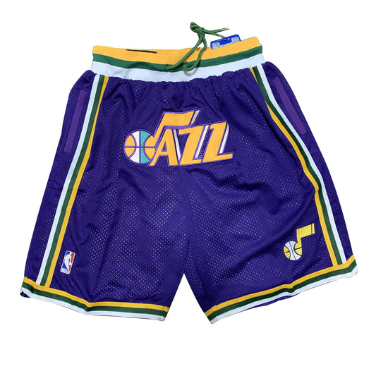 NBA Utah Jazz Retro Shorts