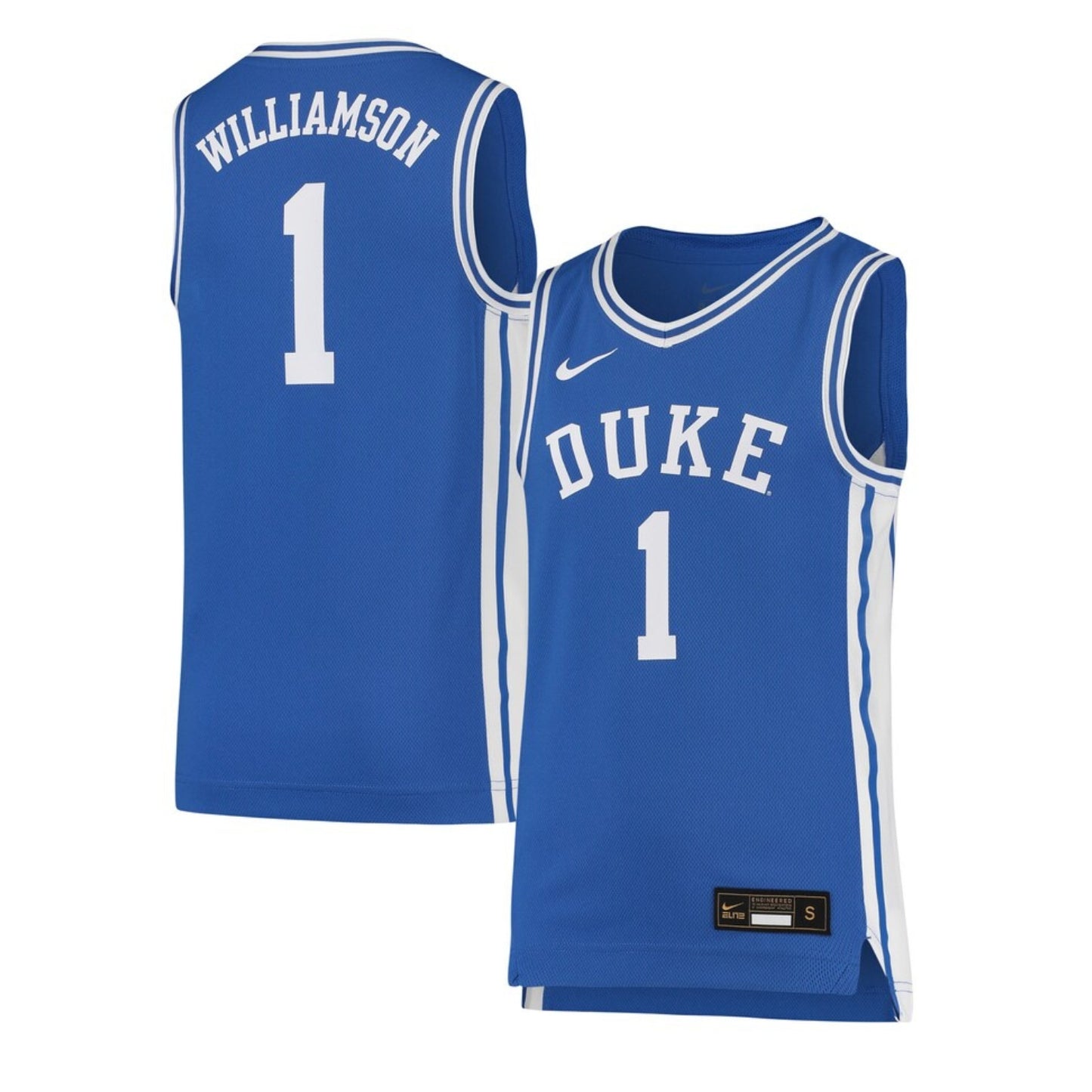 NBA Zion Williamson Duke Blue Devils 1 Jersey