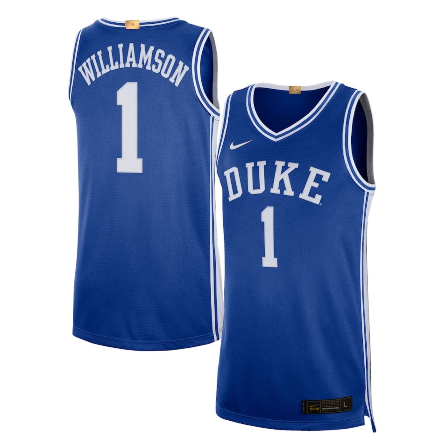 NBA Zion Williamson Duke Blue Devils 1 Jersey