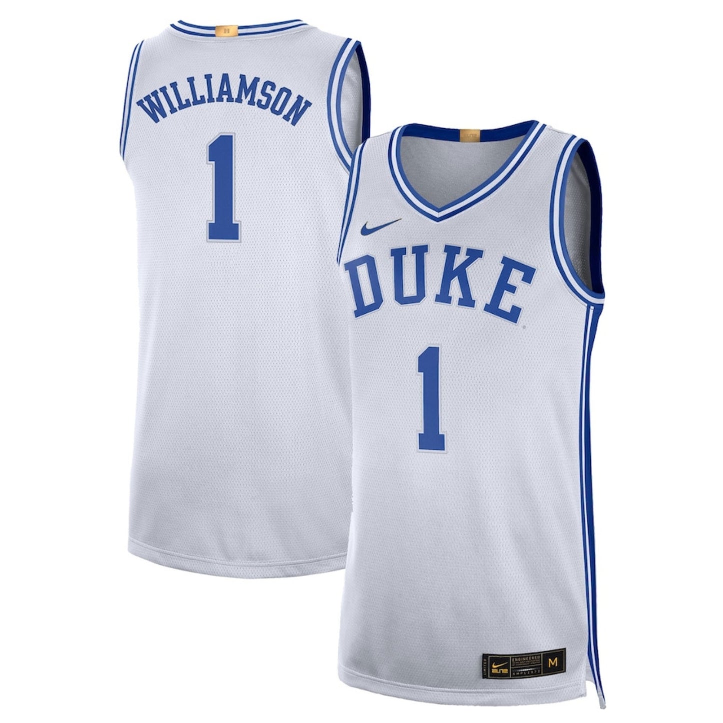 NBA Zion Williamson Duke Blue Devils 1 Jersey