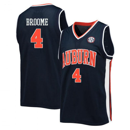 NCAAB Johni Broome Auburn Tigers 4 Jersey