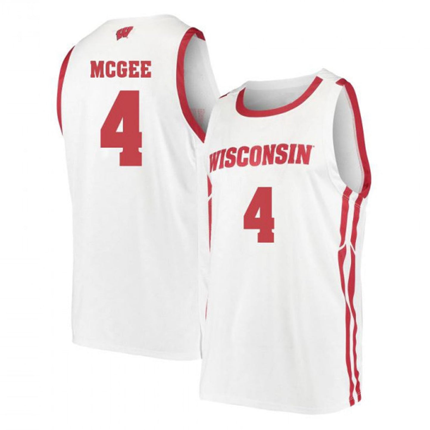 NCAAB Kamari McGee Wisconsin Badgers 4 Jersey