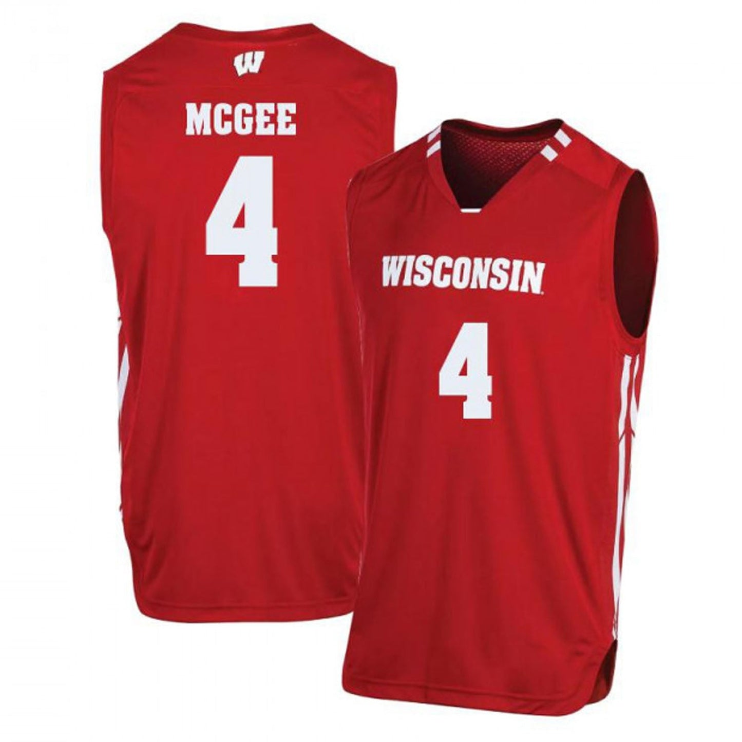 NCAAB Kamari McGee Wisconsin Badgers 4 Jersey