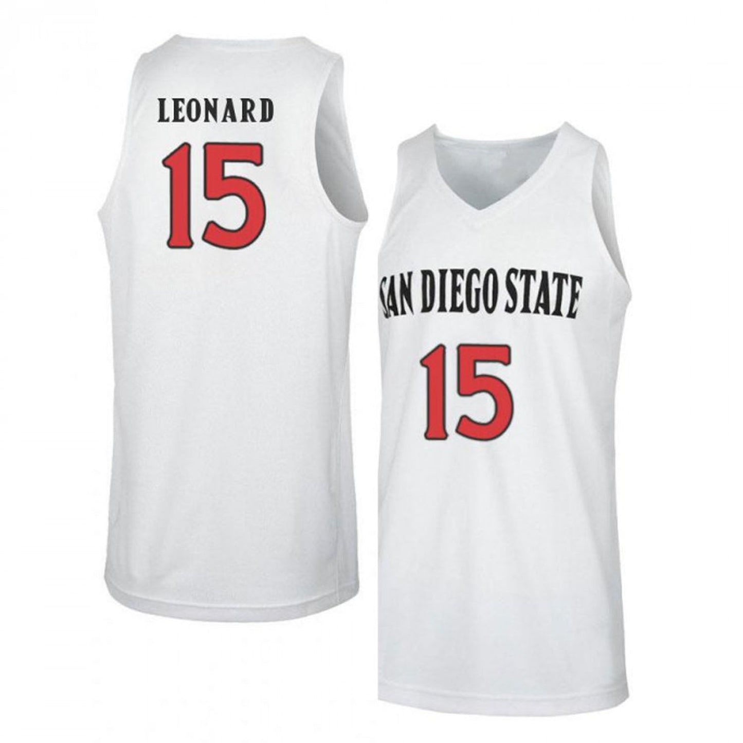 NCAAB Kawhi Leonard San Diego State Aztecs 15 Jersey