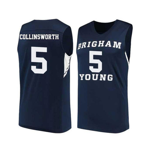 NCAAB Kyle Collinsworth BYU Cougars 5 Jersey