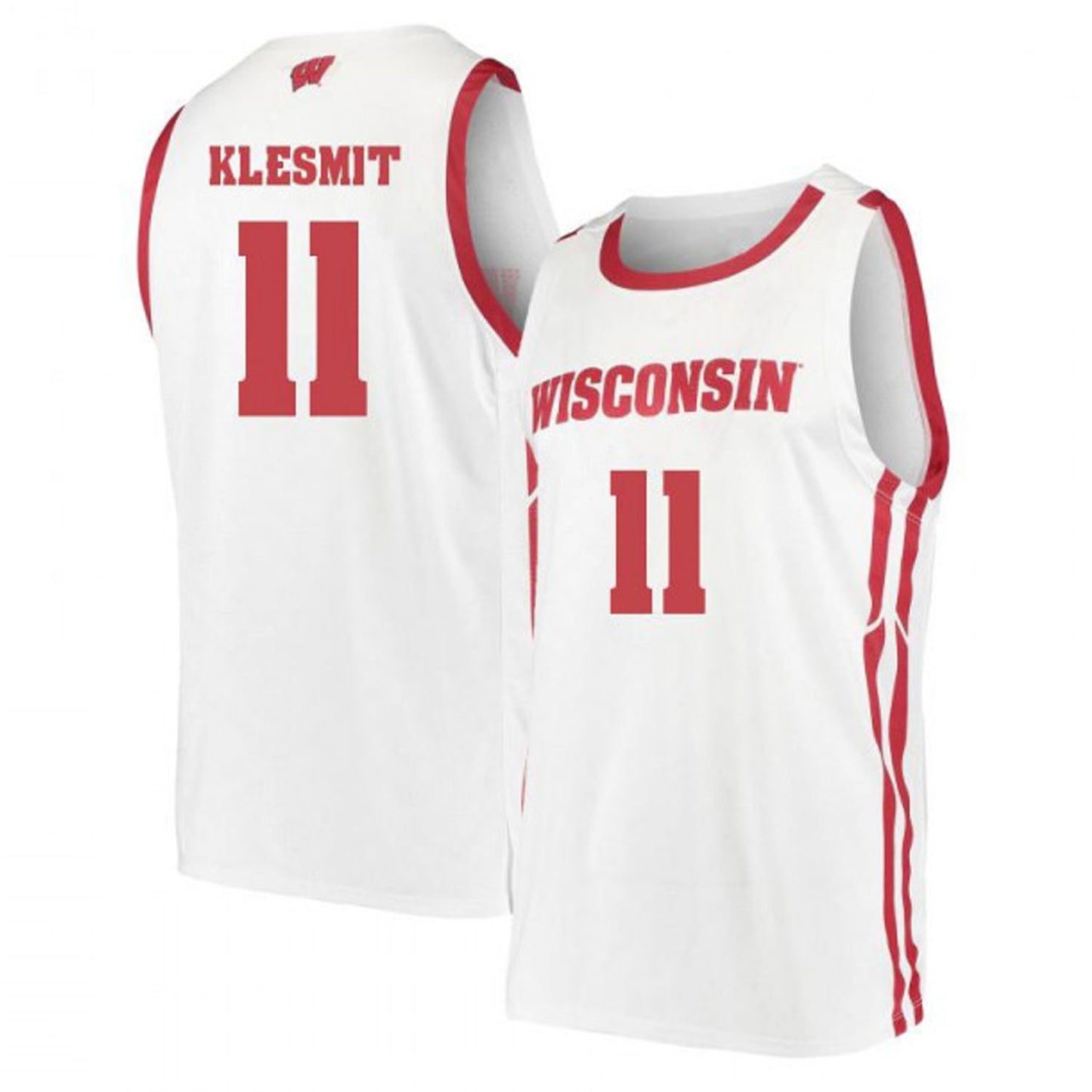 NCAAB Max Klesmit Wisconsin Badgers 11 Jersey