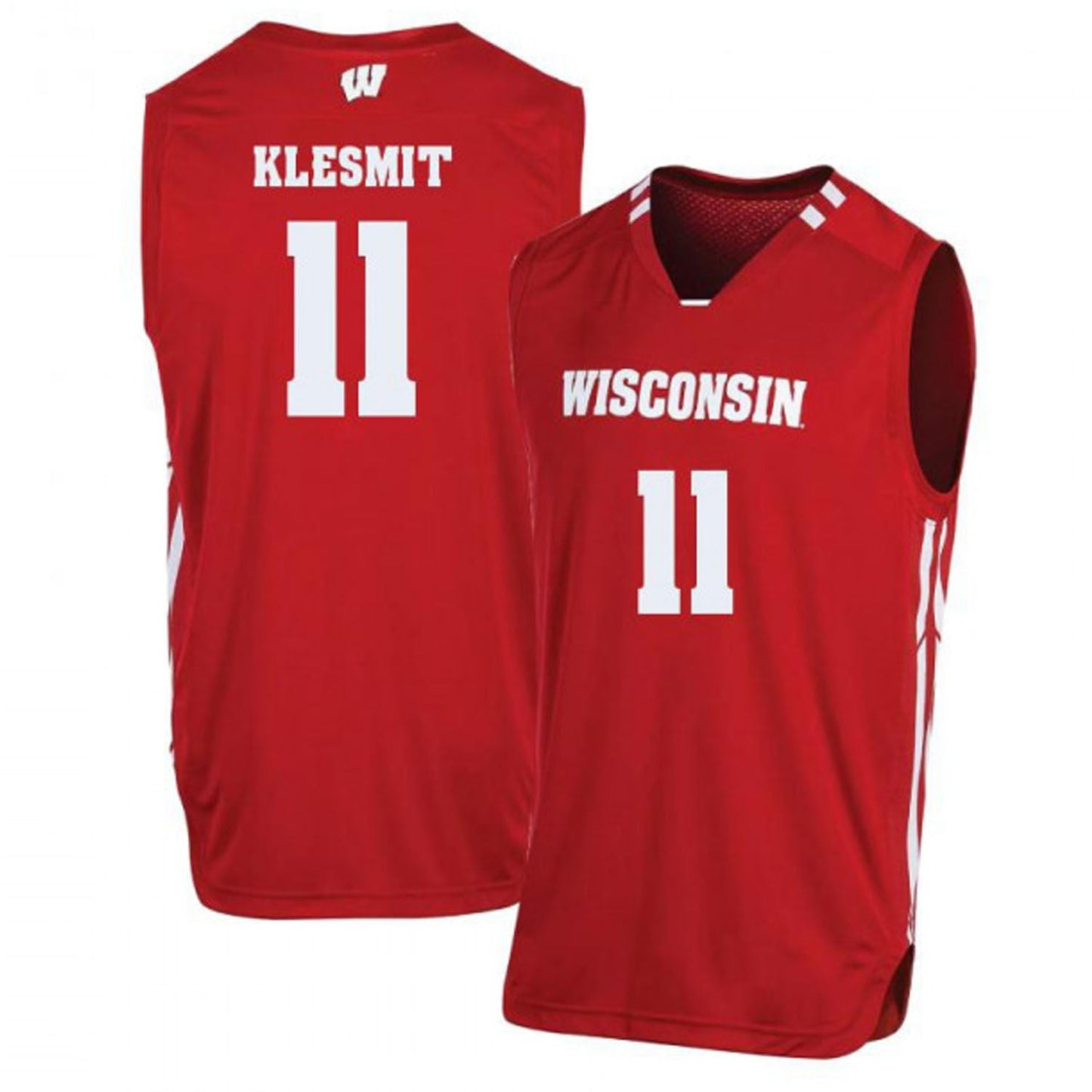 NCAAB Max Klesmit Wisconsin Badgers 11 Jersey