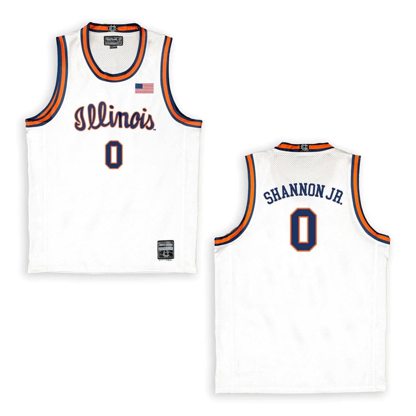 NCAAB Terrence Shannon Jr llinois Fighting Illini 0 Jersey