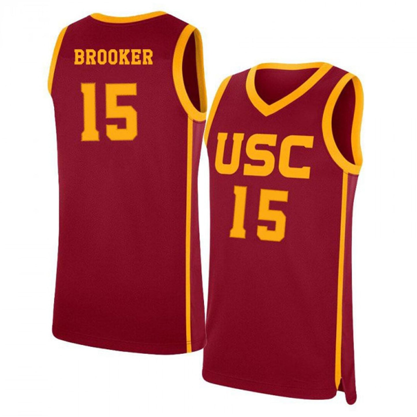 NCAAB Zach Brooker USC Trojans 15 Jersey