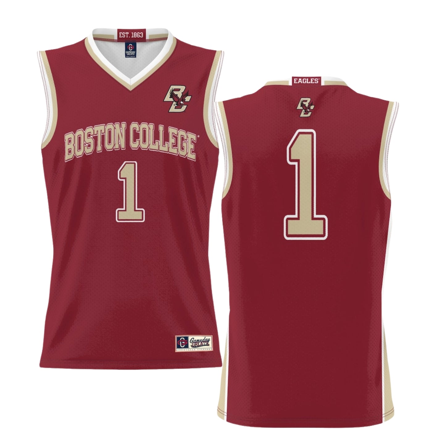 NCAAB Boston College Eagles Jersey