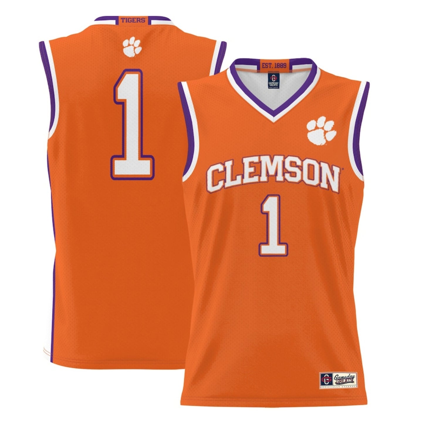 NCAAB Clemson Tigers Jersey