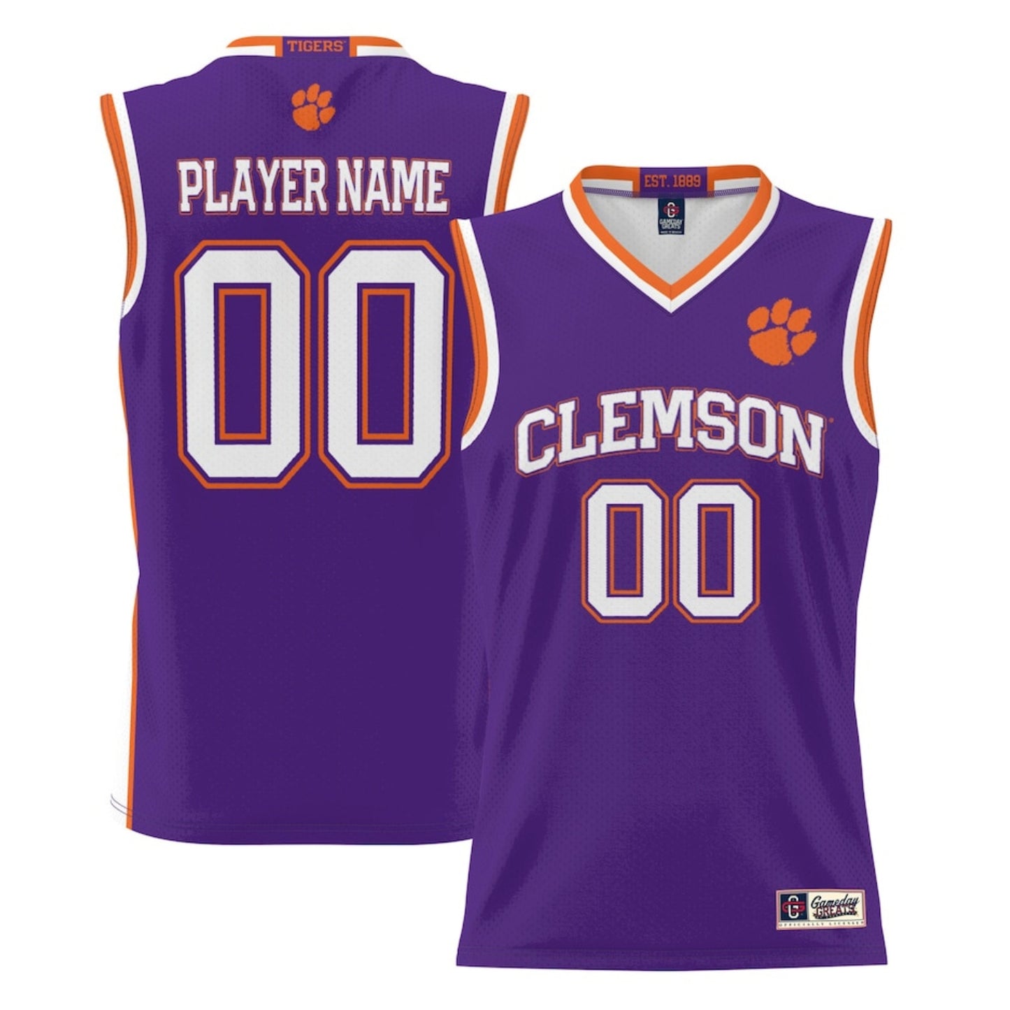 NCAAB Clemson Tigers Jersey