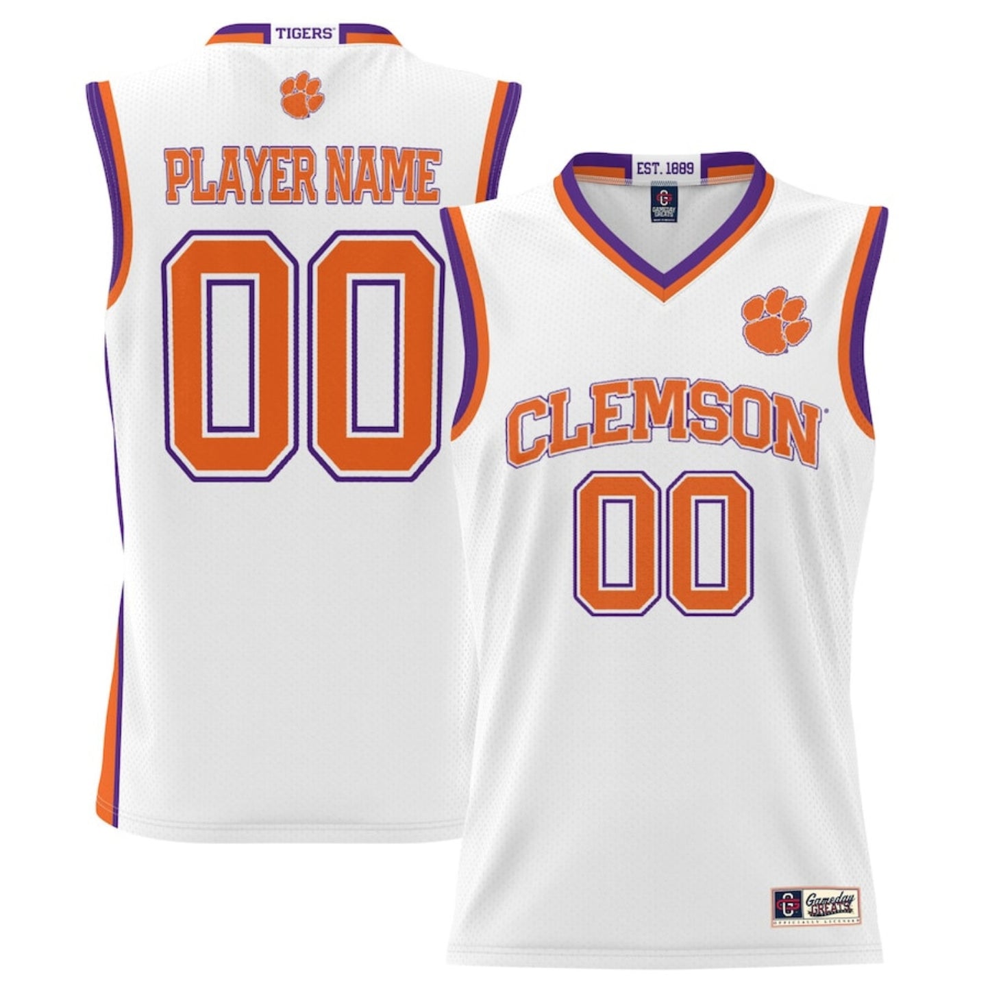 NCAAB Clemson Tigers Jersey