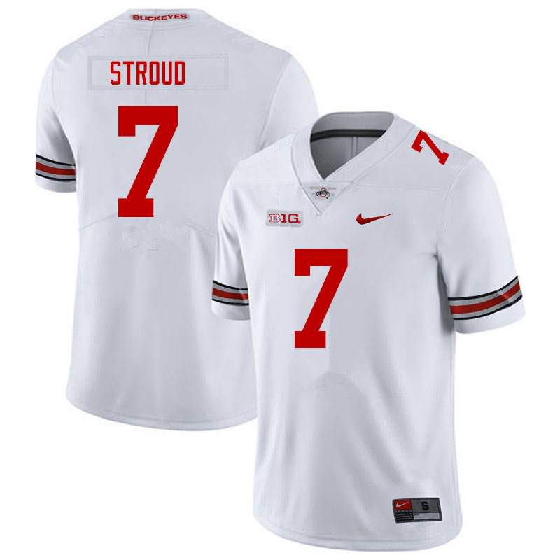 NCAAF C.J. Stroud Ohio State Buckeyes 7 Jersey