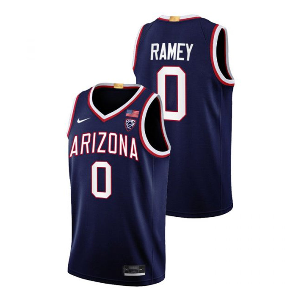 NCAA Courtney Ramey Arizona Wildcats 0 Jersey