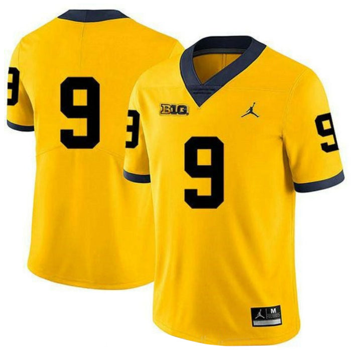 NCAA Donovan Peoples-Jones Michigan Wolverines 9 Jersey