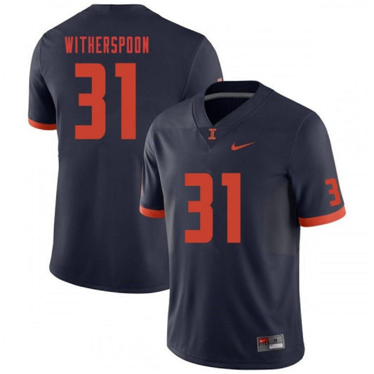 NCAAF Devon Witherspoon Illinois Fighting Illini 31 Jersey