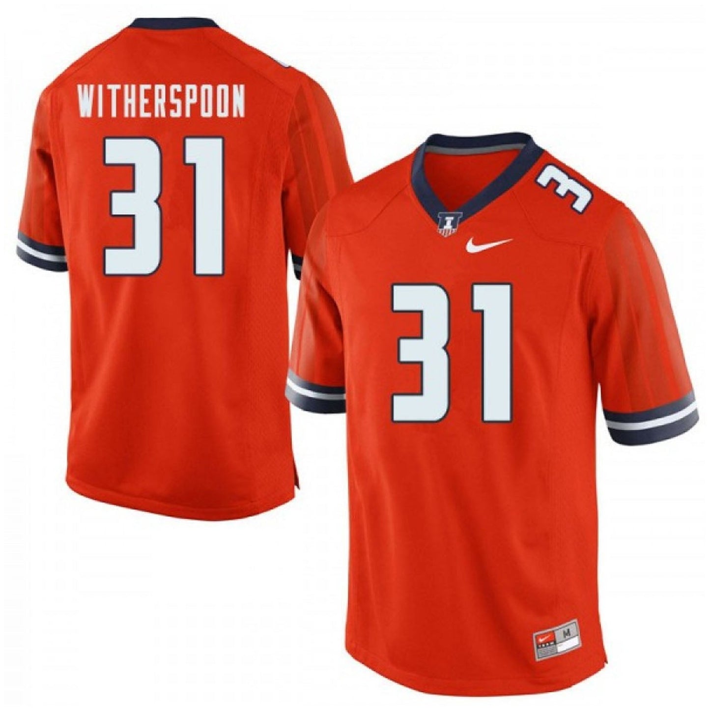 NCAAF Devon Witherspoon Illinois Fighting Illini 31 Jersey