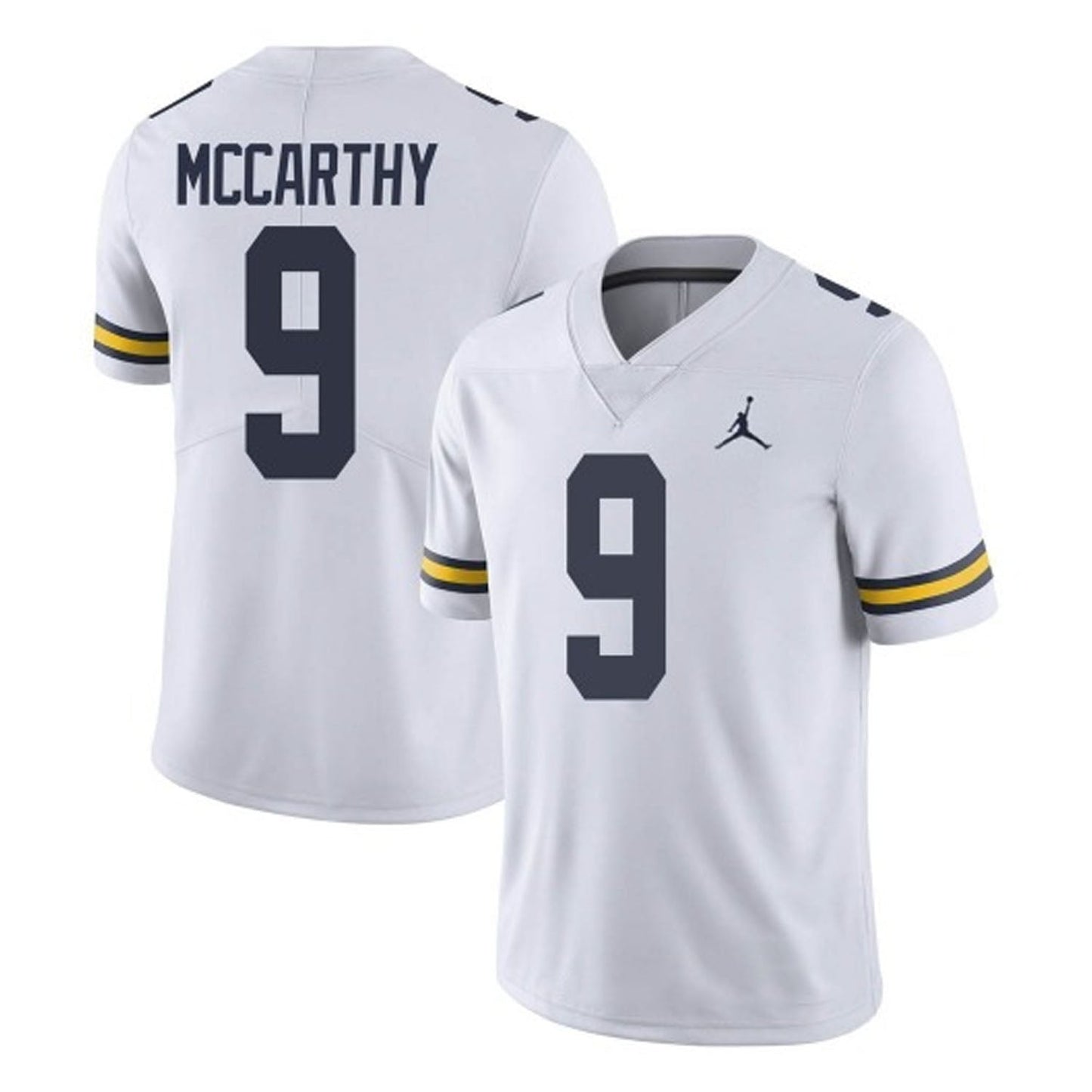 NCAAF J.J. McCarthy Michigan Wolverines 9 Jersey