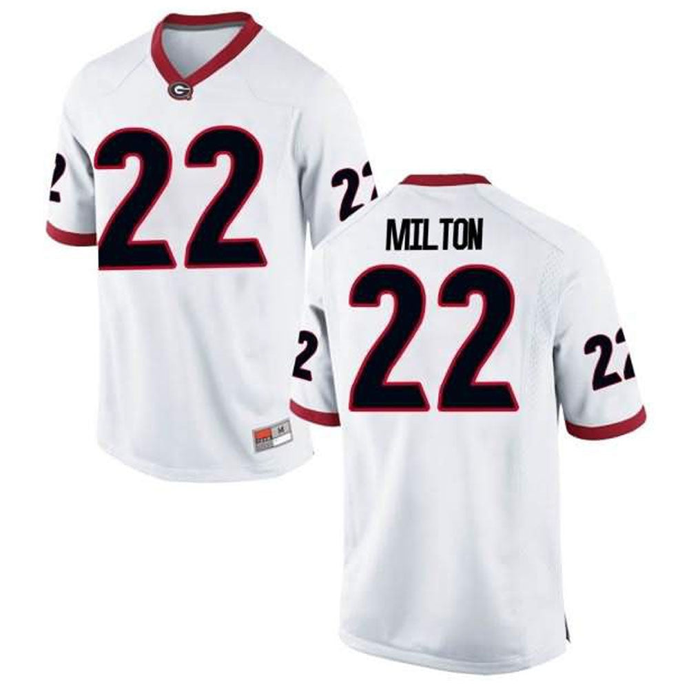 NCAAF Kendall Milton Georgia 2 Jersey