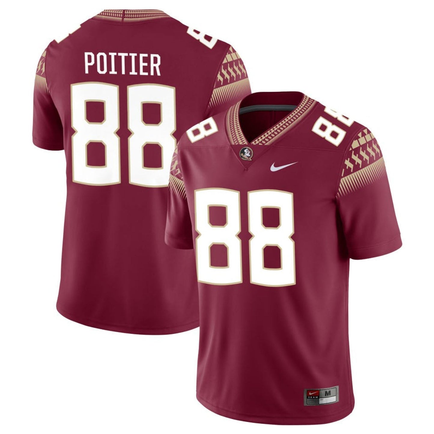 NCAAF Kentron Poitier FSU 88 Jersey