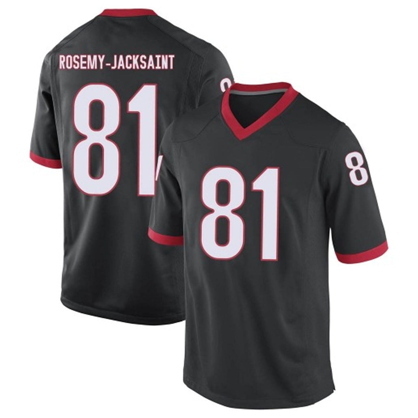 NCAAF Marcus Rosemy-Jacksaint Georgia 81 Jersey