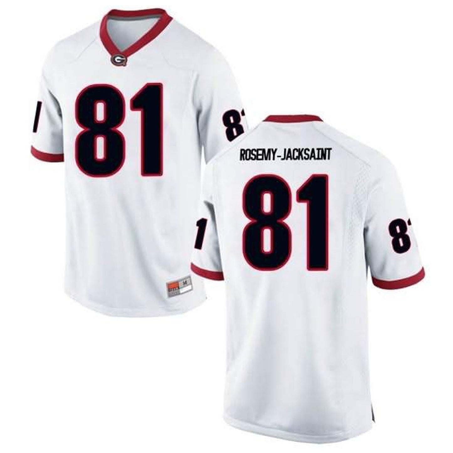 NCAAF Marcus Rosemy-Jacksaint Georgia 81 Jersey