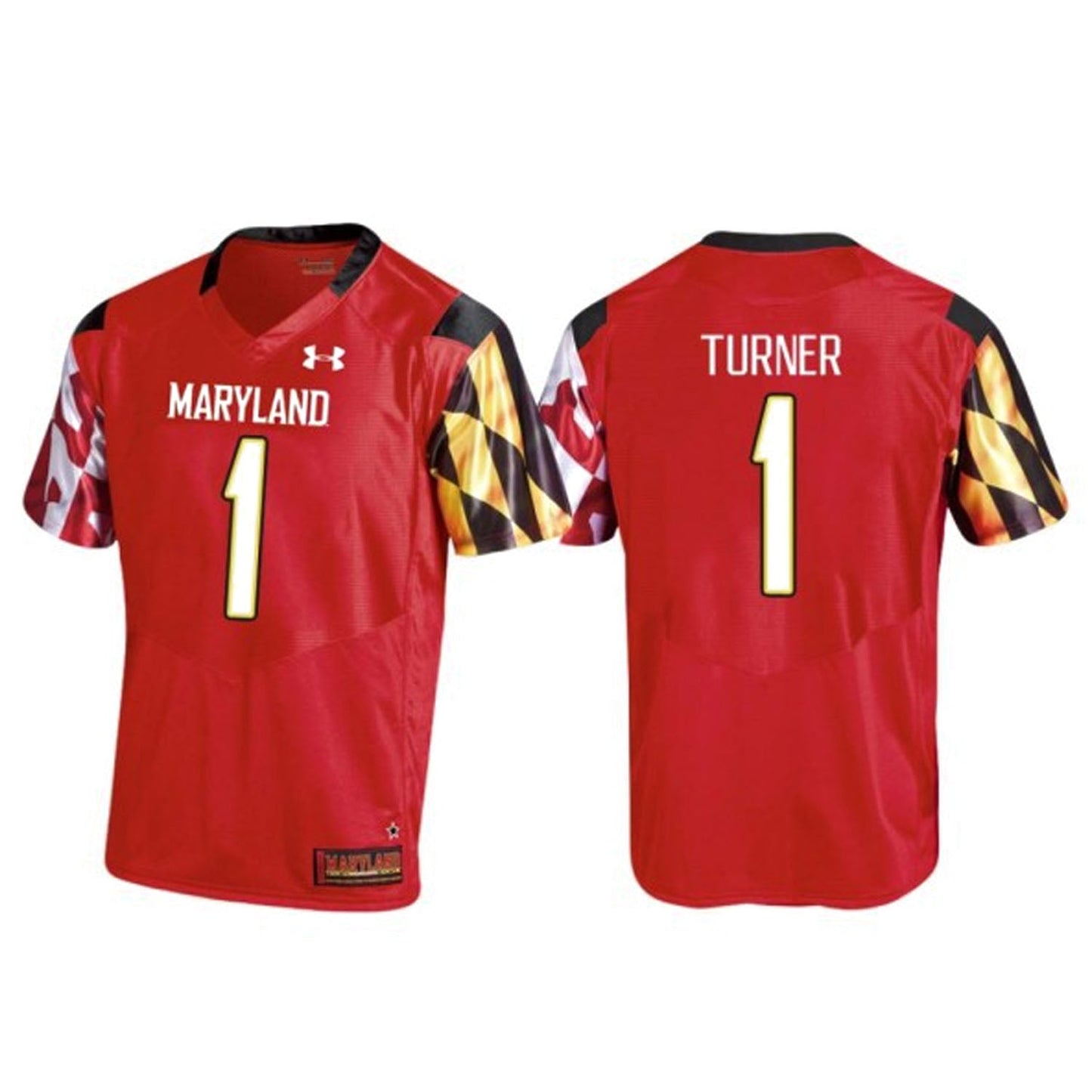 NCAAF Maryland Terrapins Custom Jersey